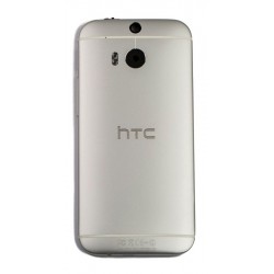 HTC One M8 Back Housing Cover - Silver